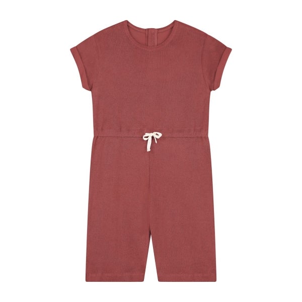 Daily Brat - Molly towel jumpsuit marsala